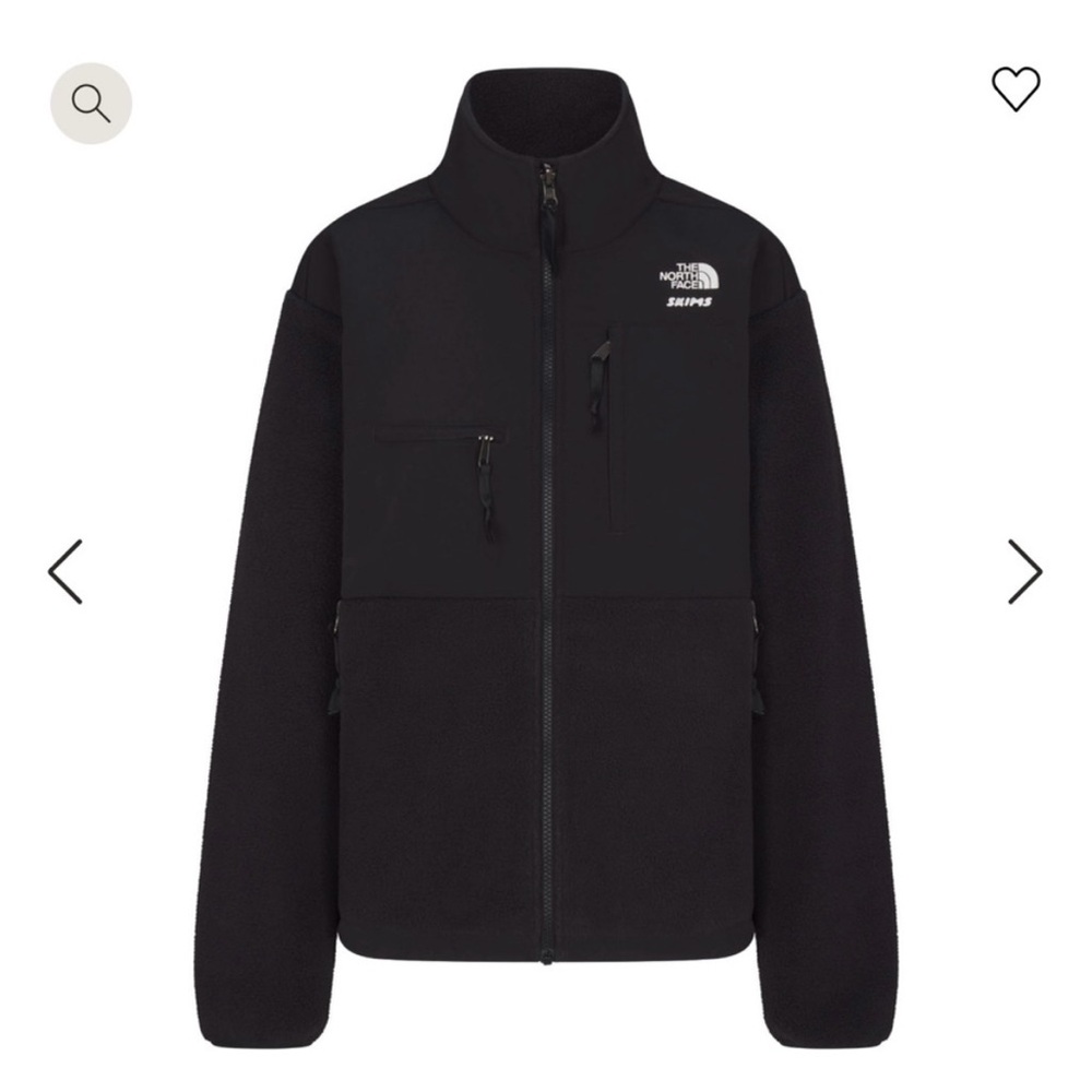 The North Face x Skims 1995 RETRO DENALI FLEECE JACKET in Black LIMITED EDITION